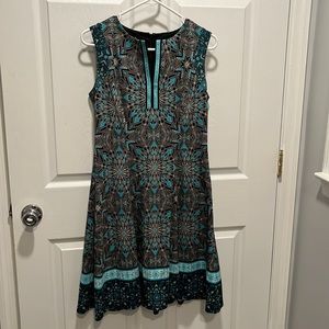 Cute geometric pattern dress